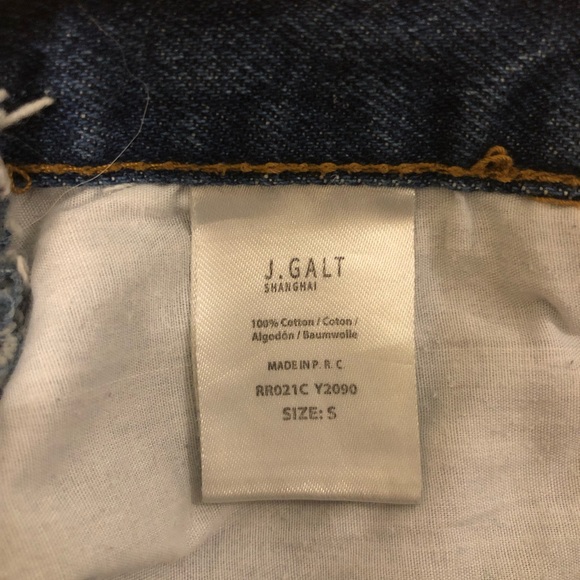John Galt cutoff denim shorts - Picture 4 of 4